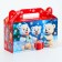 New Year. Gift box New Year's gift Small "Cute Bears" with animation 17.5 x 7 x 10.5 cm.