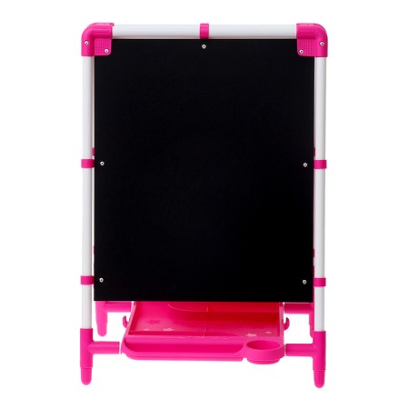 Prayer for children's bilateral “Knowledge Board” is regulated in height, + educational supplies, pink color-7