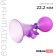 Craxon Dream Bike, plastic, in individual packaging, purple color