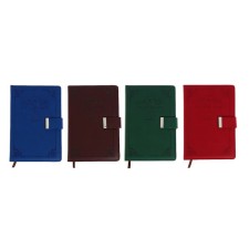 Deliciper of Leduced A5, 140 sheets, tinted cut, cage, PVC cover, mix