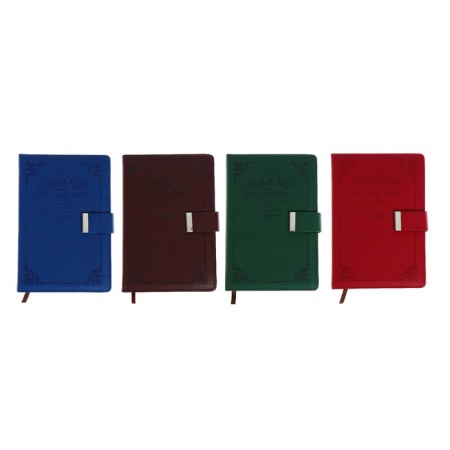 Deliciper of Leduced A5, 140 sheets, tinted cut, cage, PVC cover, mix