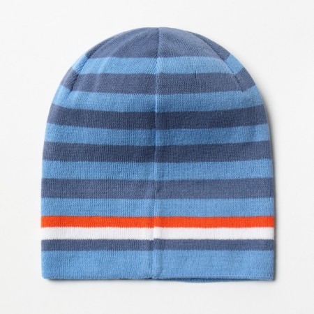 Hat for a boy, jeans color, size 52-54-2