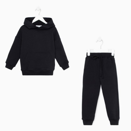 Kid for children (hoodies, trousers) KAFTAN "BASIC Line", size 28 (86-92), black color-7