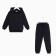 Kid for children (hoodies, trousers) KAFTAN "BASIC Line", size 28 (86-92), black color