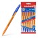 A set of ballpoints Erichkrause R-301 Orange Stick, 8 pieces, node 0.7 mm, blue ink blue