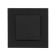 Capes on the passage Tot Matte Glass, 10 a, 1 cl., Hidden, glass, black