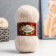 Yarn "KID Royal 50" 62% moher, 38% polyamide 500m/50g (67 milk-beige)