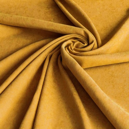 Set of curtains "Tina", size 2x145x270 cm, yellow color-1