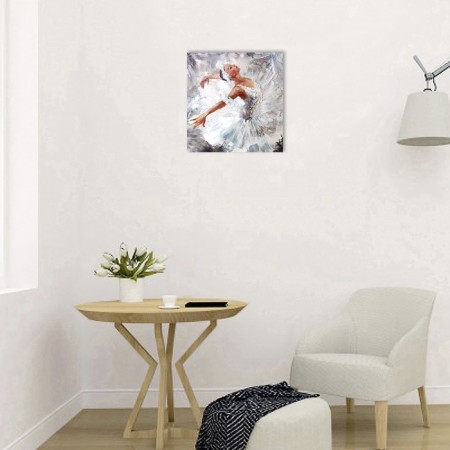 Picture on the subframe "Ballerina" 30*30 cm-2