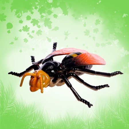 Set of insects "Forest", 8 figures, length 12 cm-10