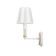 Bra "Sella" 1he27 40W white 14x20x22 cm