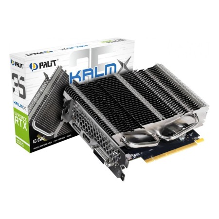 The Palit PCI-E 4.0 RTX3050 Kalmx Nvidia GeForce RTX 3050 6GB 96BIT GDDR6 1042/14000 106497-6
