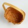 Playfish basket, 18 x 12.5 x H9.5 x B12 x 8/25 cm, sequoia