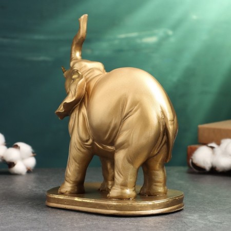 Figure "Elephant on the stand" 24x23x12cm, bronze-2