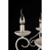 Provence chandelier, 5x40W E14, white color