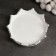 Steam for the little things "Crown" 16x16x3cm, white with silver