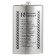 Flask for alcohol and water, 1.92 l, "commandments", stainless steel, gift, 64 oz