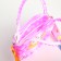 Bag's bag with lightning, lilac color