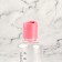 Storage set, 3 items, with a division scale, pink color