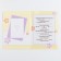 Folder for birth certificate "Collage", A4