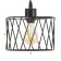 Lamp Bayerlux "Rumba" 3x E27 40W Black 18x50x12-112cm
