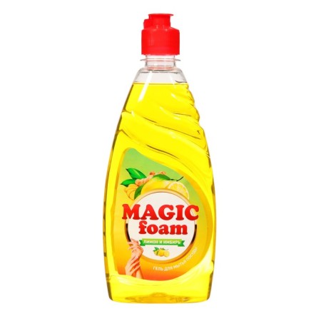 Washing dishes "Magic Foam" Lemon and Ginger, 500 grams