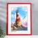 Photo frame plastic "Rainbow" 30x40 cm, red