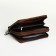 Male clutch on lightning, textura, brown color
