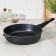 Granite Star pan, d = 28 cm, removable handle, anti -stick coating, black color