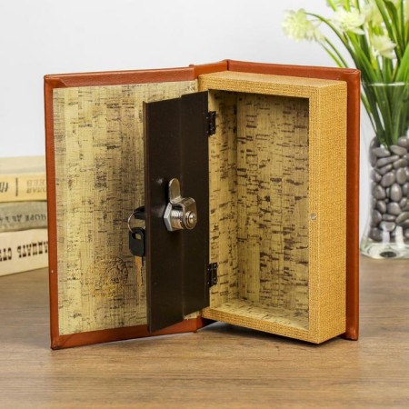 Safe wood book money to great Russia 21*13*5 cm-2