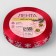 A satin ribbon "Snowflakes", 15 mm, 23 ± 1 m, red color No. 33