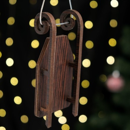 Christmas tree decoration "Sanges No. 1", 12.5 x 6 cm-3