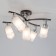 Ceiling chandelier Citilux "Fortune" CL156152, 47x36x35 cm, 5x75W, e27, brown color