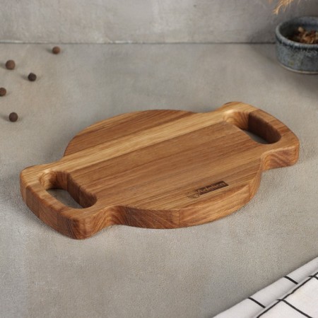 ADELICA END with ADELICA handles, 25.5 × 17.5 × 2 cm, oak-6