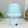 Table lamp "Kotosharik" E14 15W blue 18x18x28 cm Risalux