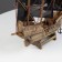 Ship "Whida", 33x8x29 cm, pirate, black sails
