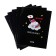 Notebook of 48 sheets in the Calligrata cage "Unicorn on the Black", the cover coated cardboard, uf-lak, block offset, mix