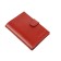 Cover for auto documents on the button, the color is red