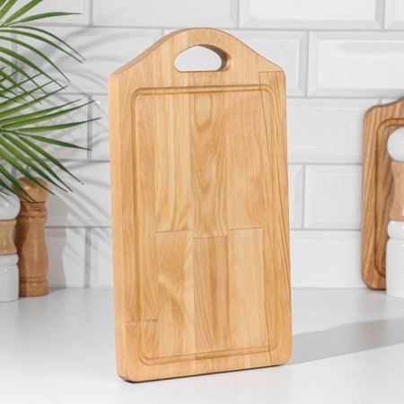 Defense and serving rocker board, 34x20x2.2 cm, birch-1