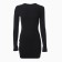 Women's dress, black color, size 44
