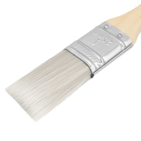 Brush flat MTX Euro 83085, artificial bristles, wooden handle, 1 "-2