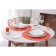 Serving napkin on the table “Oscar”, D = 38 cm, Orange color