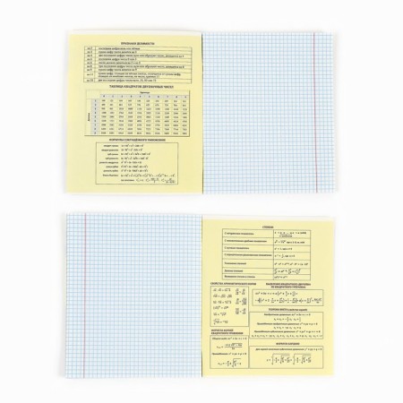 Subject notebook A5, 36 liters on the paper clip “September 1: memes. Algebra"-2
