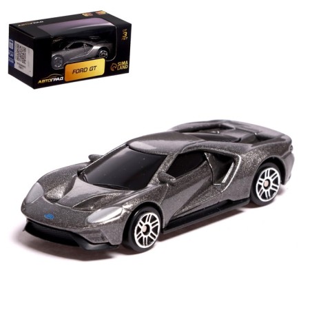 Metal Metallic Ford GT, 1:64, Gray Color