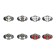 Lanter of the Battery of the Master K, 4 LED, 2 COB, 2 batteries, USB