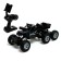 Radio-controlled machine "All-terrain vehicle" with a camera, wi-fi, metal elements, black color