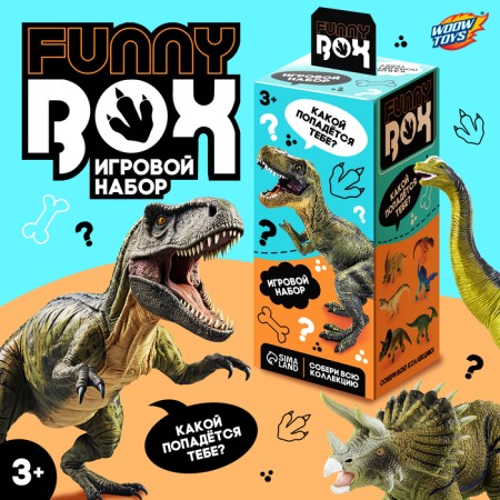 Game set Funny Box "Dinosaurs", mix