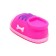 Brying Toy "boot" for dogs, 9.5 cm, pink