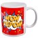 Sublimation mug, red, 350 ml "My hero", Spider-Man