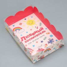 Bearbox, confectionery packaging with PVC lid, 